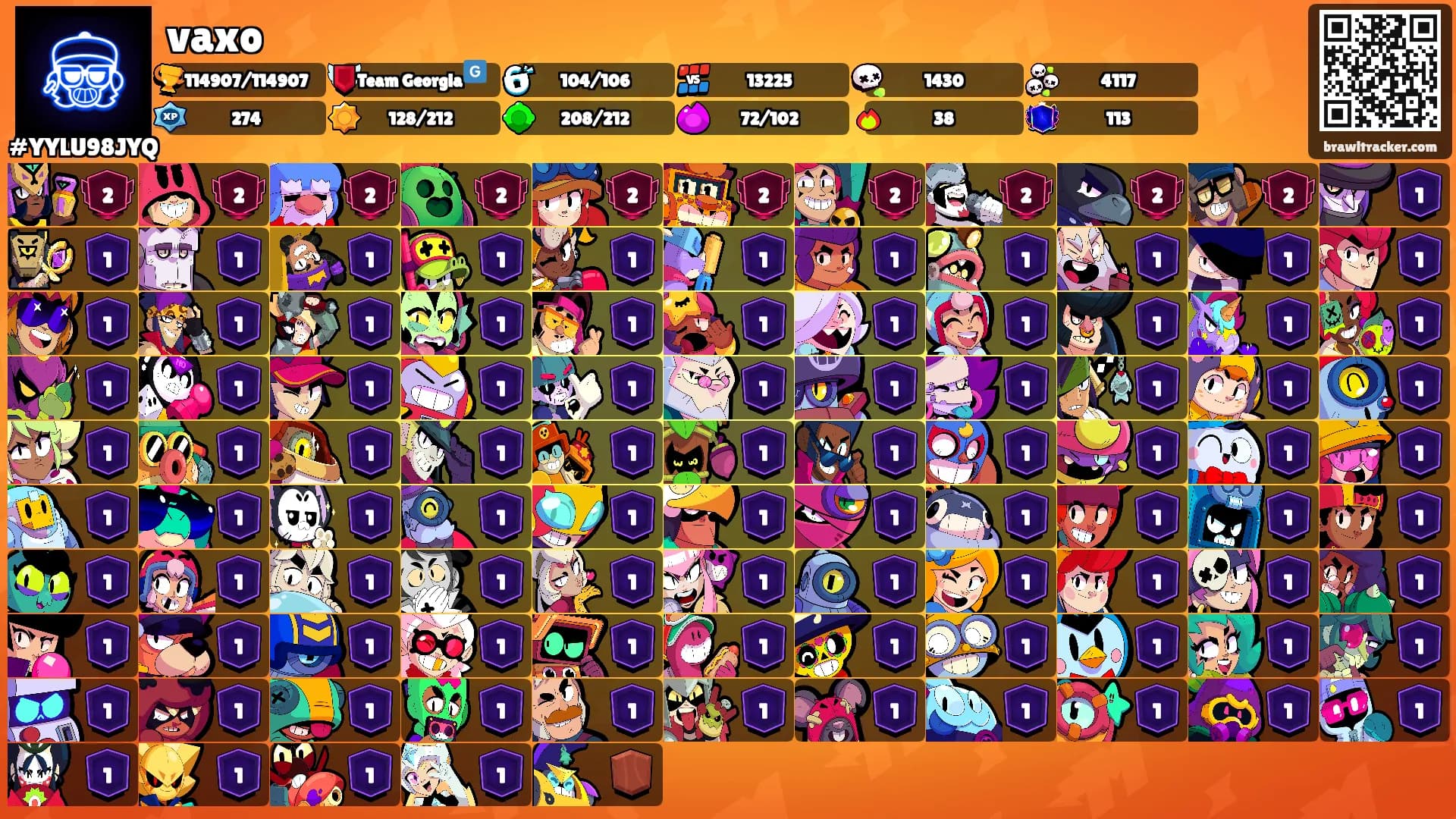 vaxo's Ranks