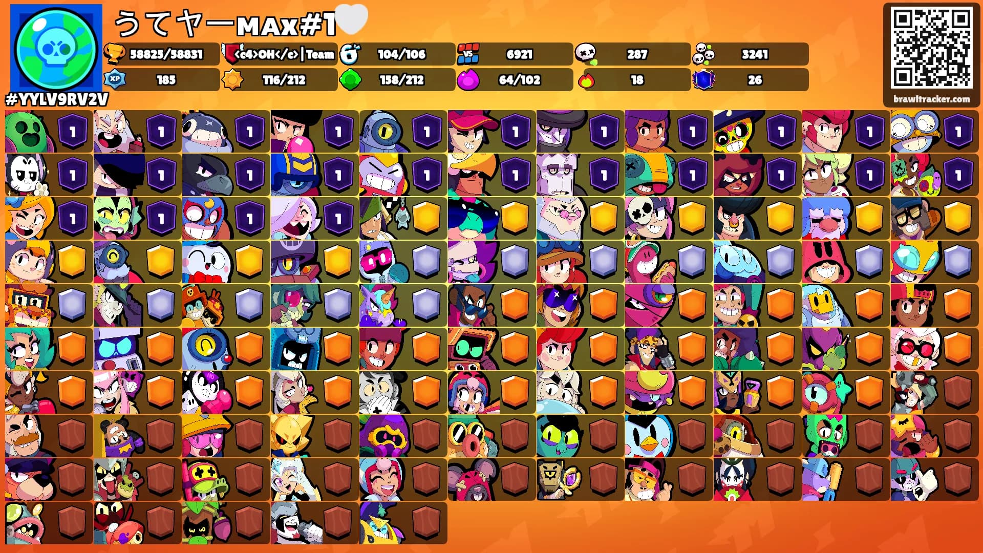 うてヤーᴍᴀx#1🤍's Ranks