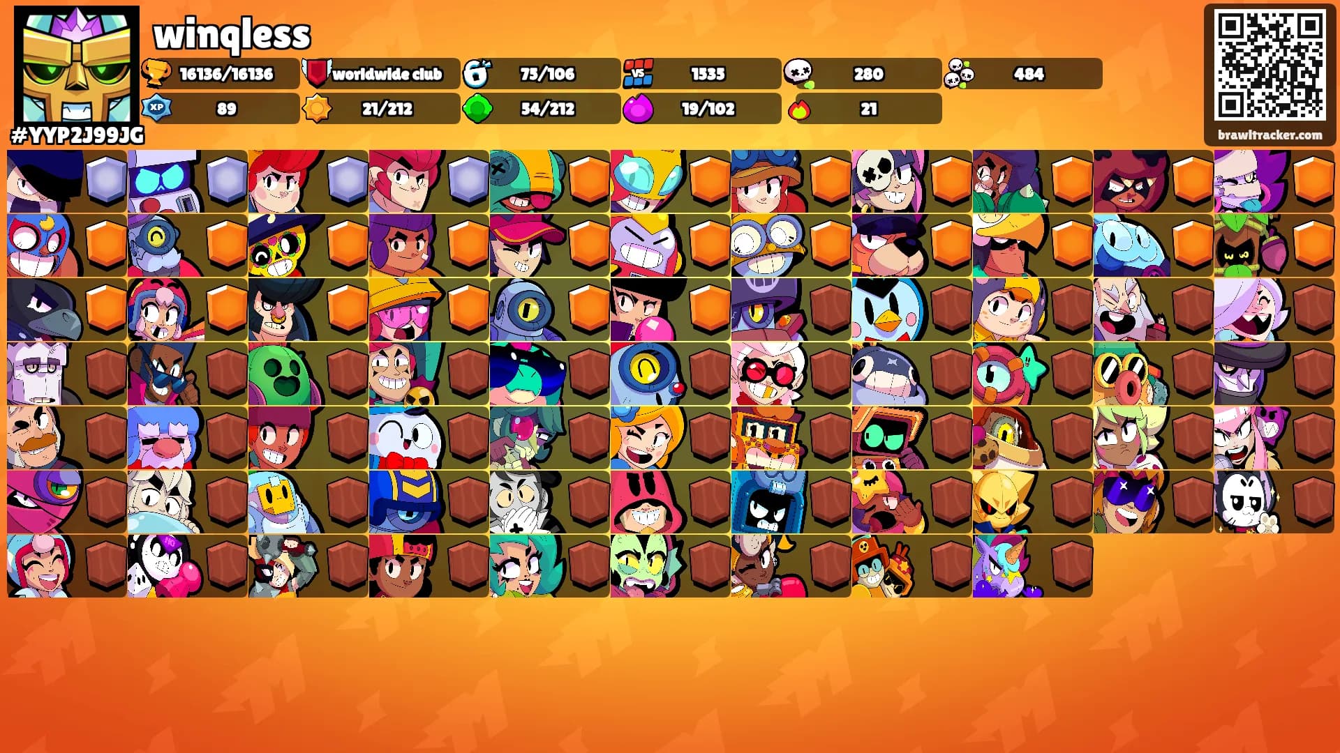 winqless's Ranks