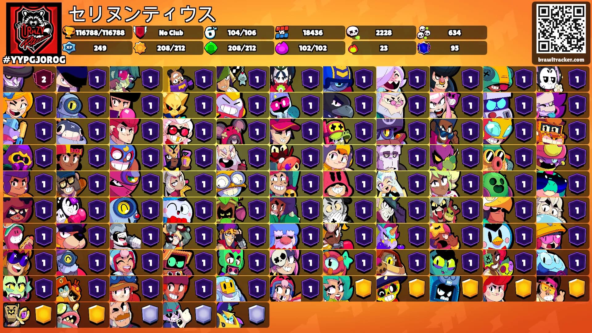 セリヌンティウス's Ranks