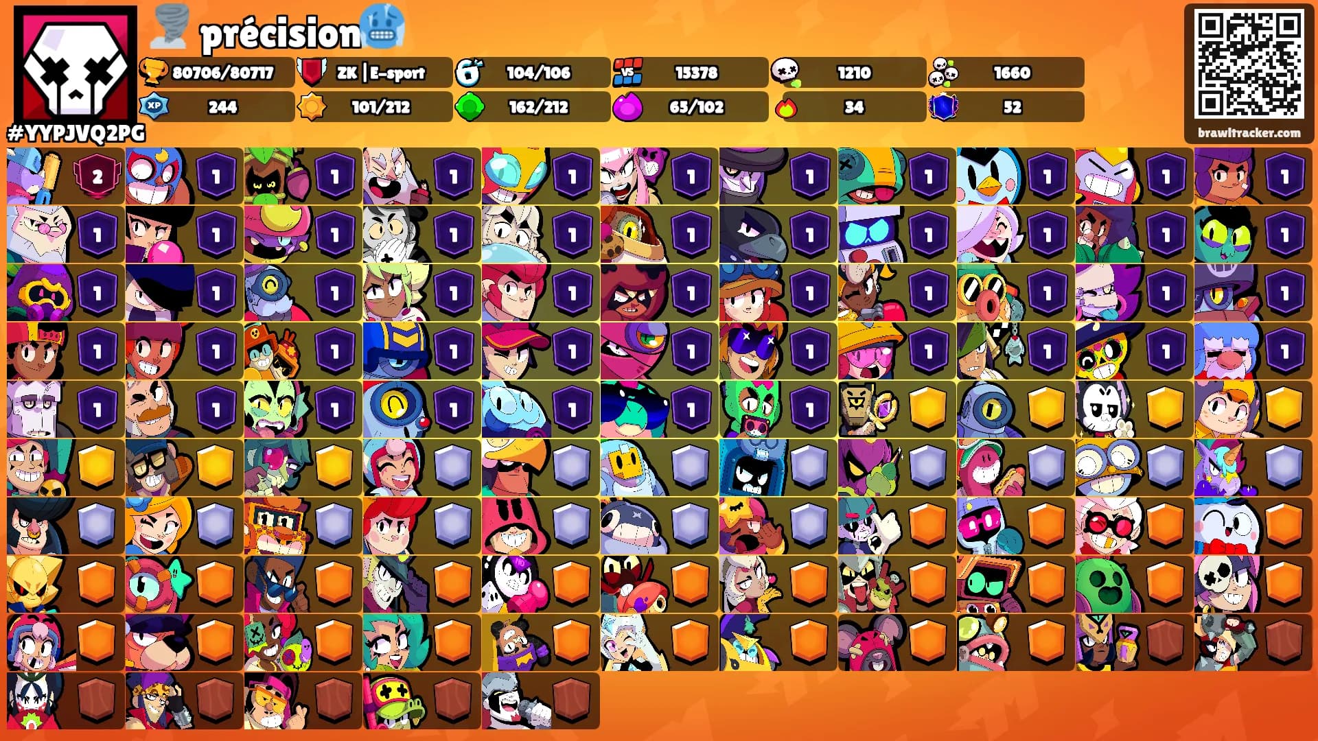 🌪️ précision🥶's Ranks