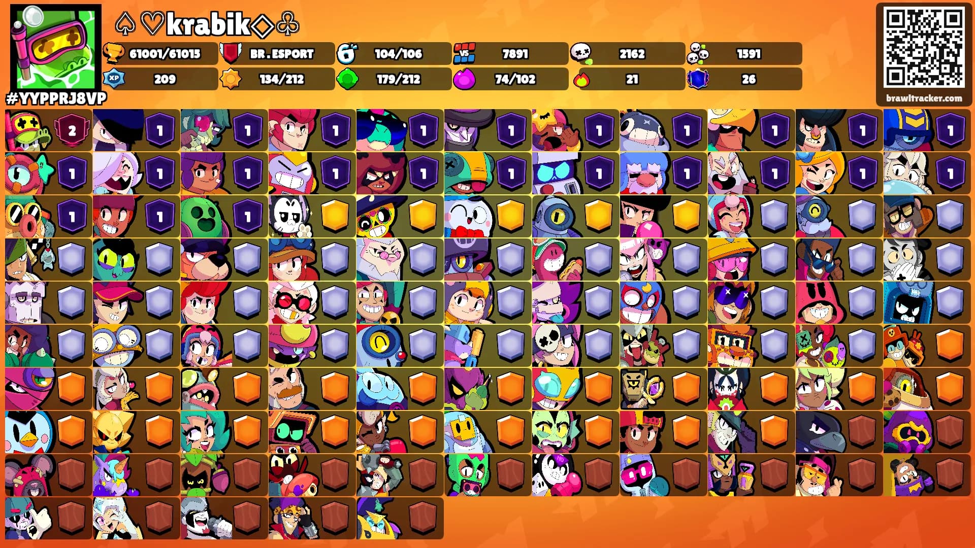 ♤♡krabik◇♧'s Ranks