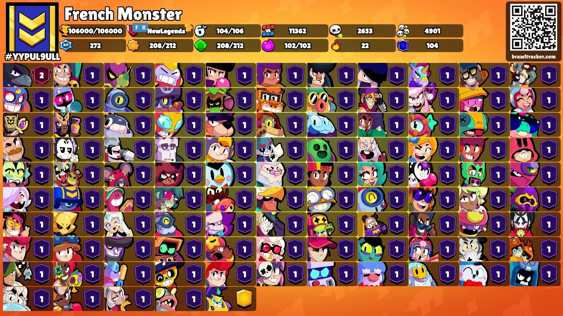 French Monster's Ranks