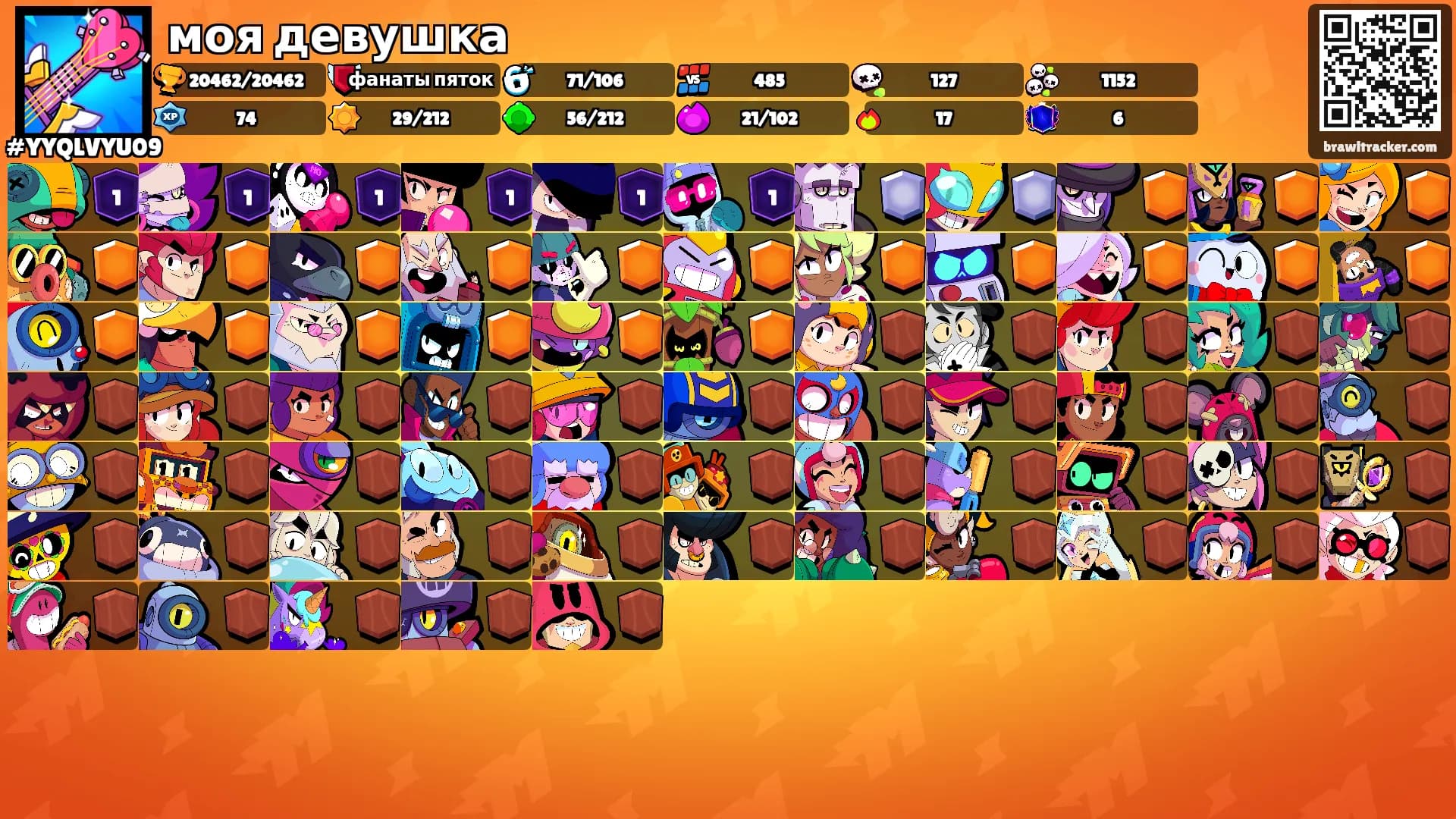 моя девушка's Ranks