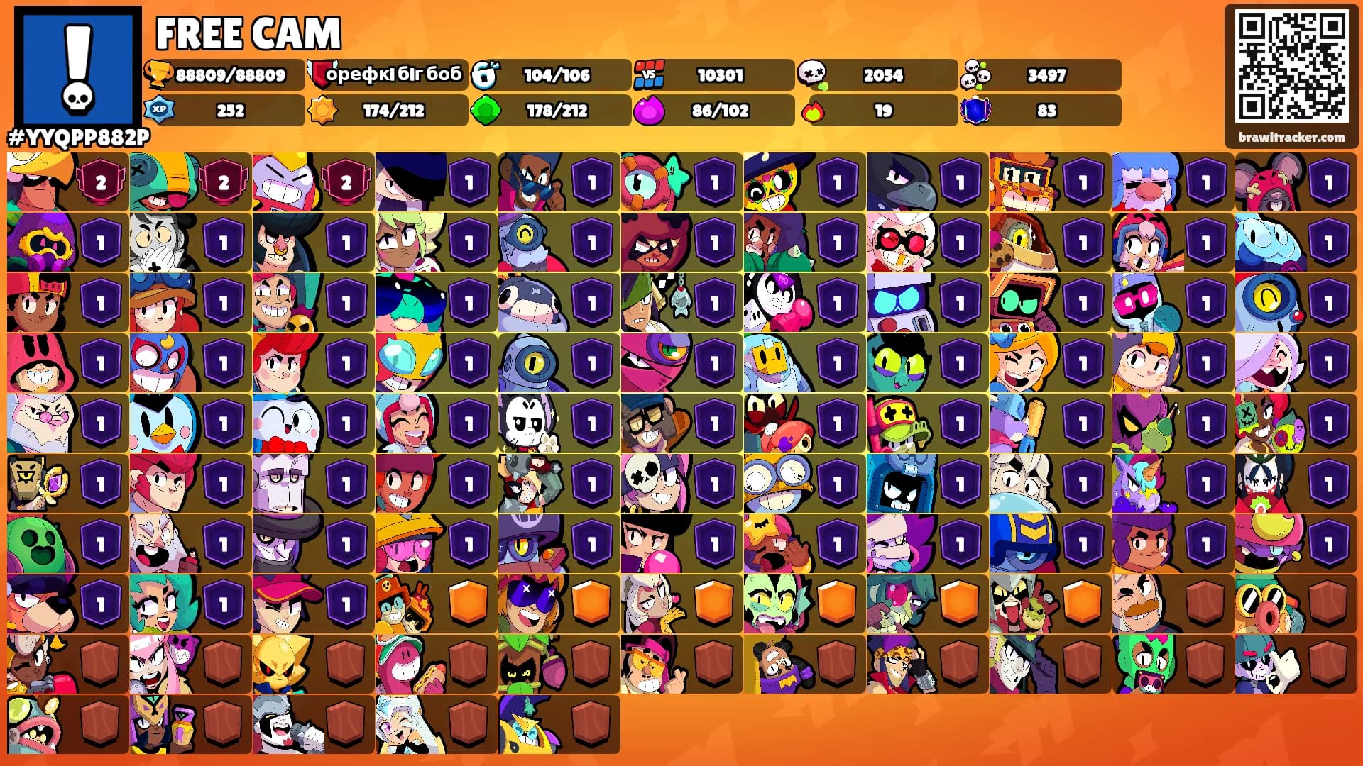 FREE CAM's Ranks