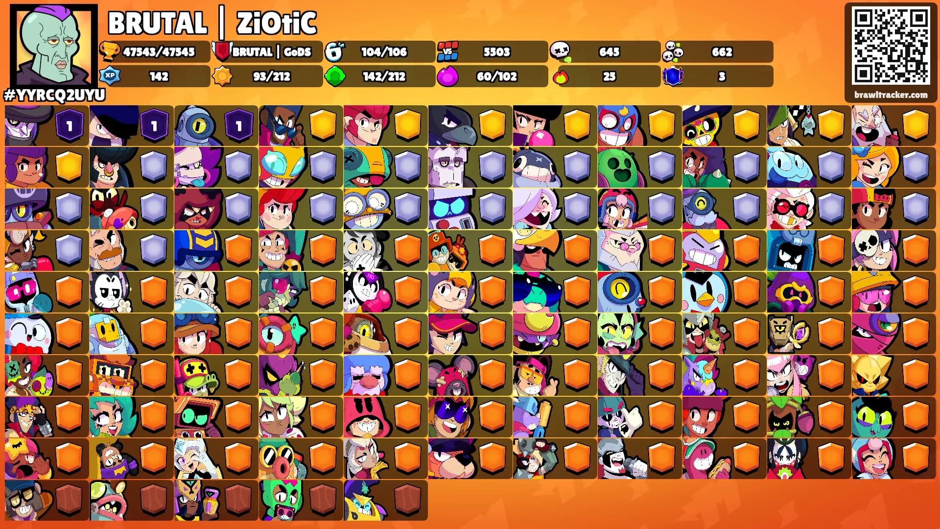 BRUTAL | ZiOtiC's Ranks
