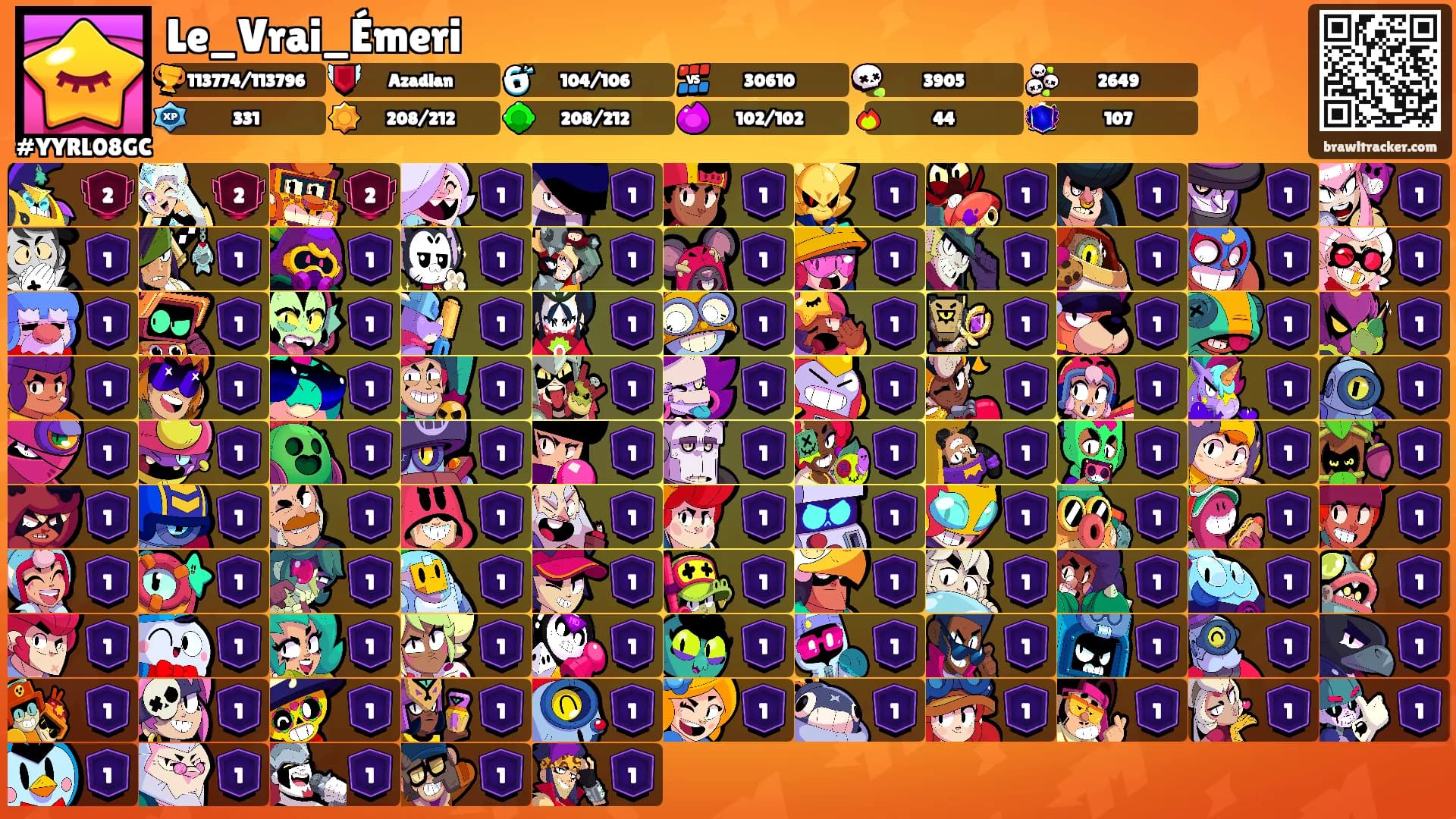 Le_Vrai_Émeri's Ranks