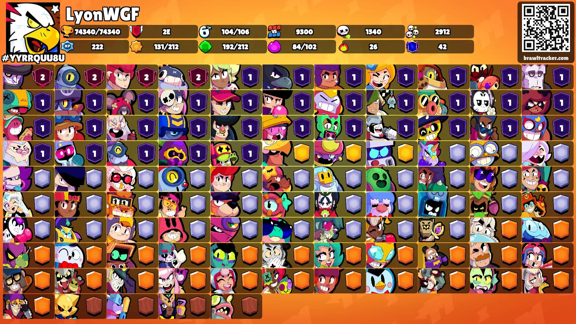 LyonWGF's Ranks