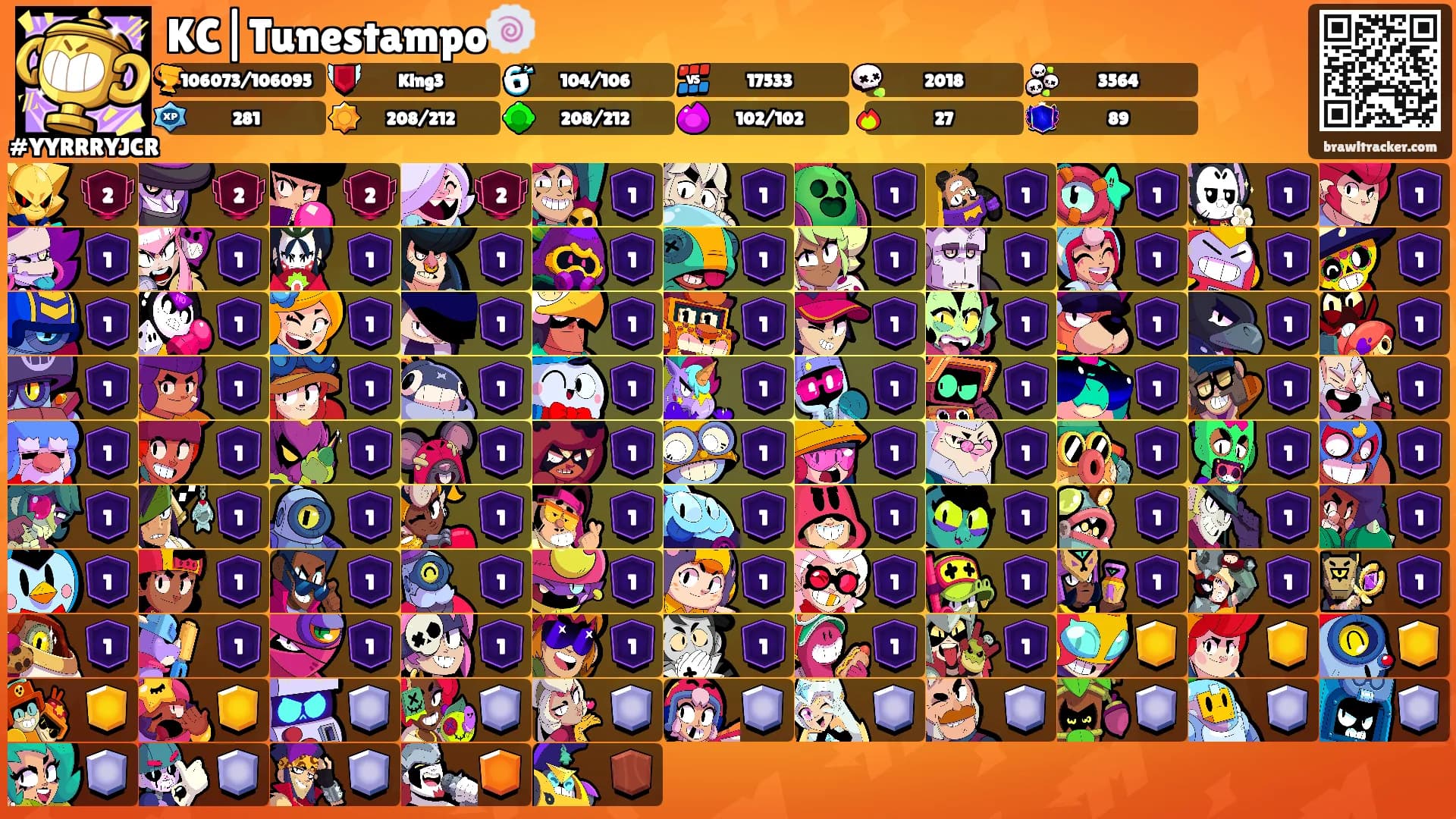 KC|Tunestampo🍥's Ranks