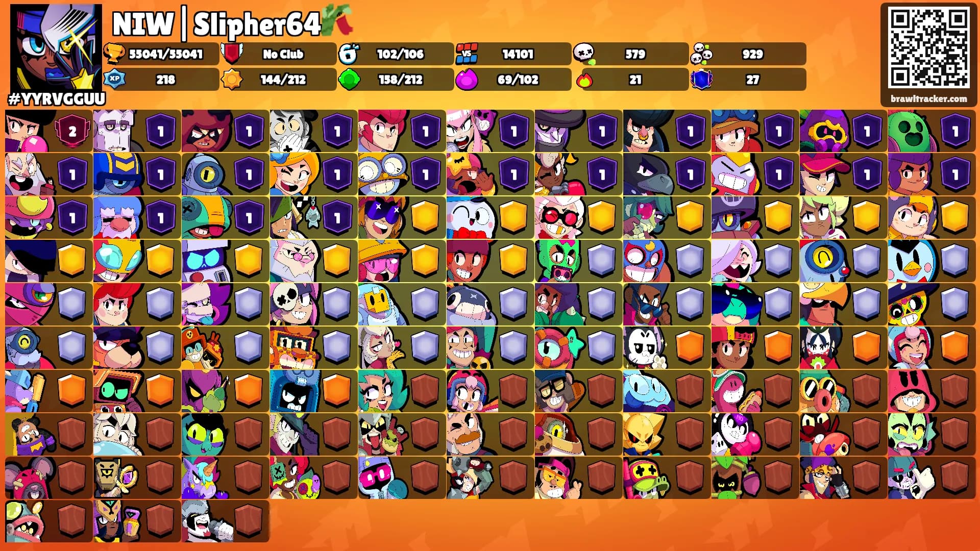 NIW|Slipher64🎋's Ranks