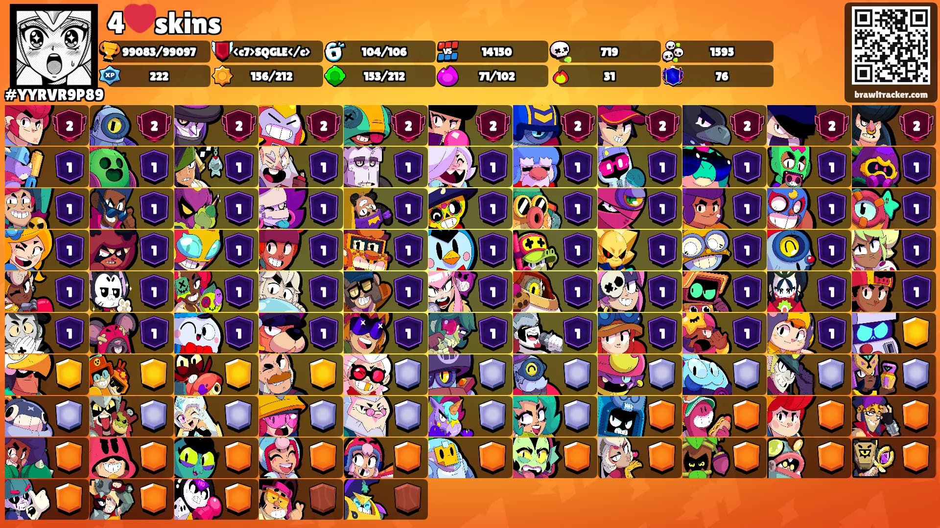 4❤️skins's Ranks