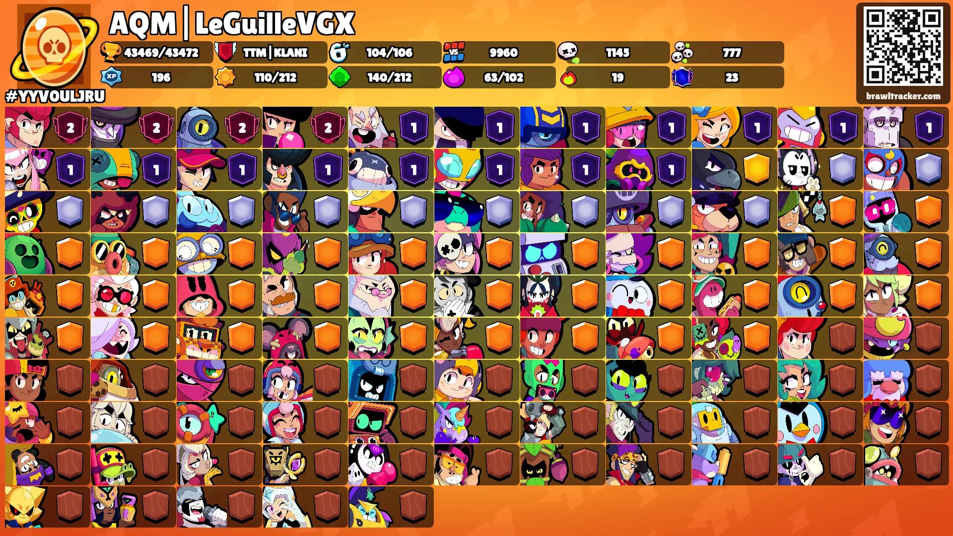 AQM|LeGuilleVGX's Ranks