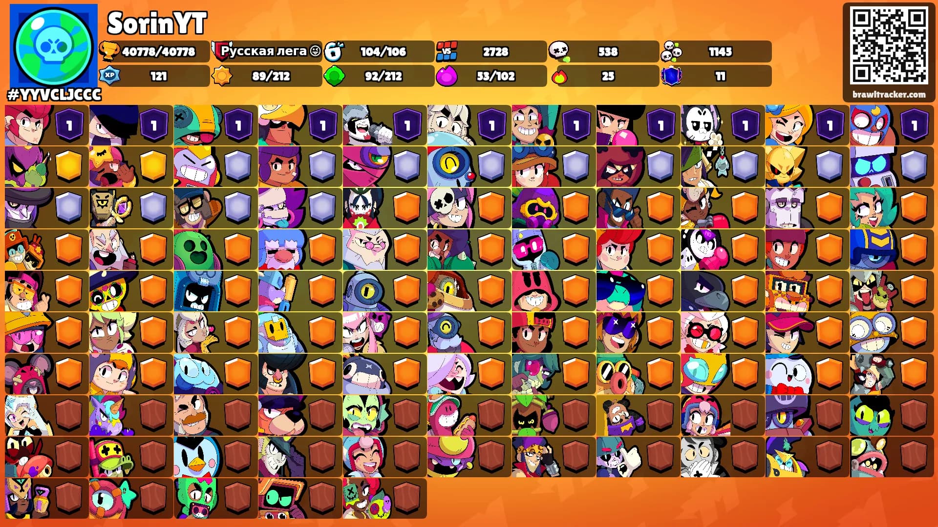 SorinYT's Ranks