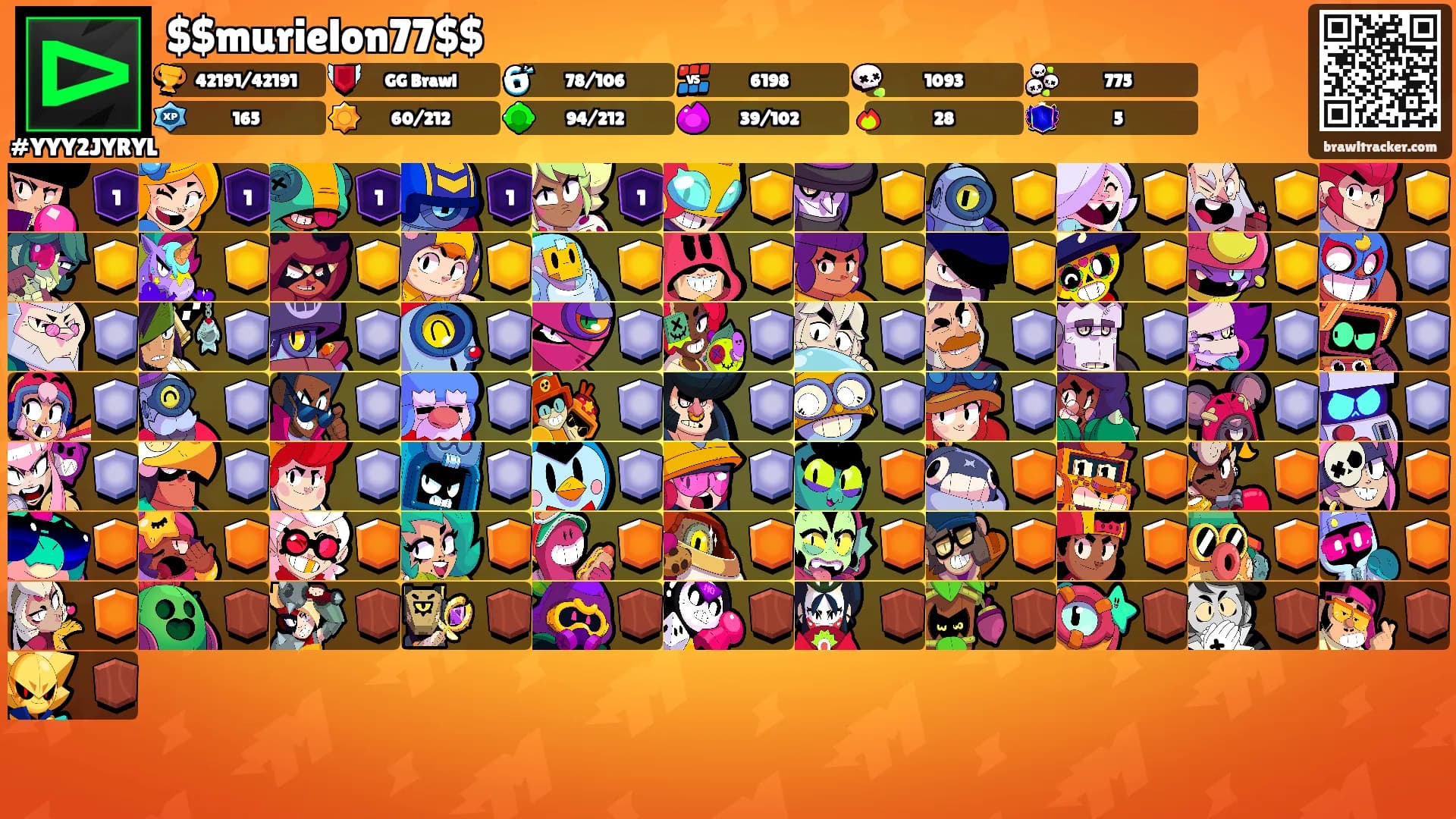 $$murielon77$$'s Ranks