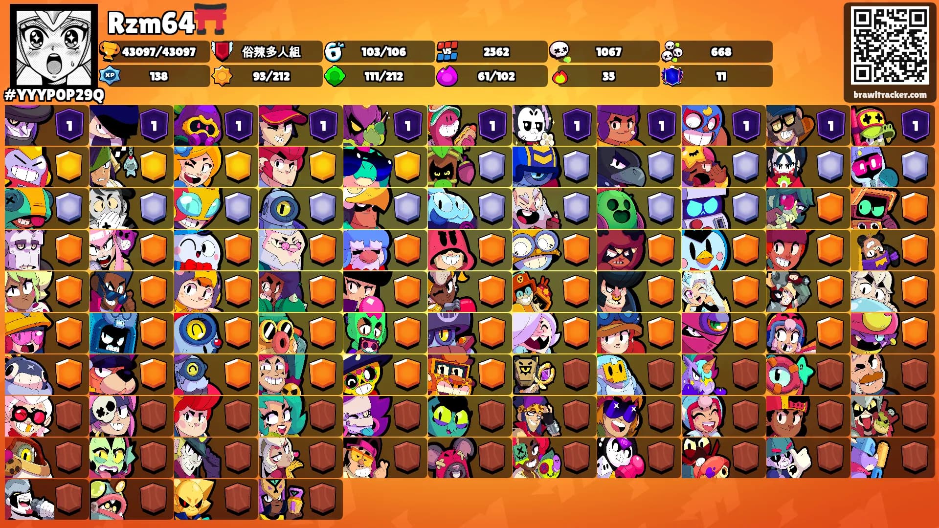 Rzm64⛩️'s Ranks