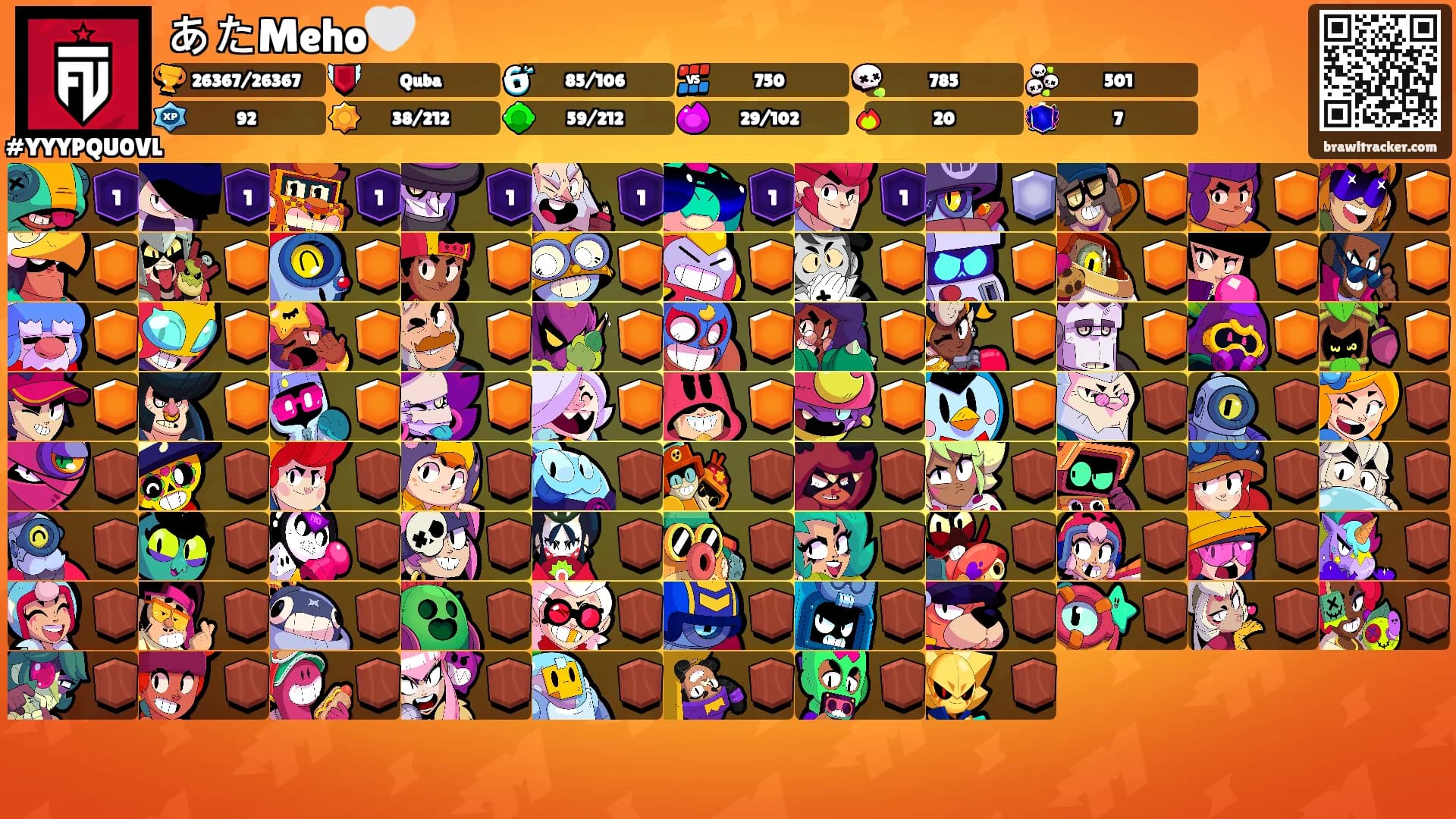 あたMeho🤍's Ranks